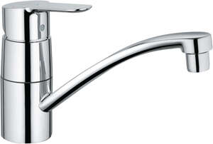 Image produit Mitigeur monocommande Evier BauEdge Chrom&eacute;