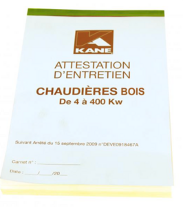 Image produit ATTESTATION D'ENTRETIEN CHAUDIERES BOIS
