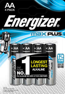 Image produit PILE LR6 MAXPLUS x4 PILES 1,5V