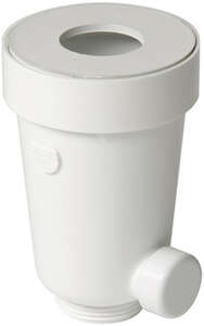 Image produit Siphon pour urinoir, avec joint en &eacute;lastom&egrave;re, &Oslash; 33/42