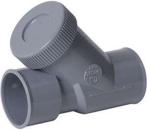 Image produit Clapet anti-retour en PVC gris, pour &eacute;vacuation des eaux us&eacute;es, &Oslash; 32