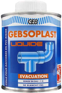 Image produit GEBSOPLAST LIQUIDE bo&icirc;te 1 litre avec pinceau