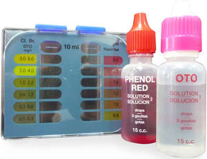 Image produit Trousse Chlore/Ph/Brome R&eacute;actifs Liquide