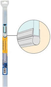Image produit JOINT bas de porte de douche tubulaire &eacute;tui tube baguette 1m&egrave;tre dim. 5 &agrave; 8 mm