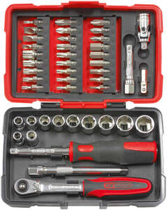 Image produit COFFRET DOUILLES+ACCESS.44 PCS ULTIMATE 1/4