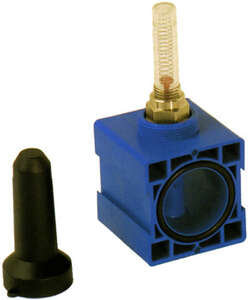 Image produit REHAU collecteur polym&egrave;re modulable  ; &eacute;l&eacute;ment retour - d&eacute;bitmetre 60-250 l/h