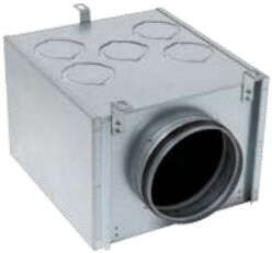 Image produit Caisson m&eacute;tallique Optiflex&reg; 16 piquages conduit circulaire avec entr&eacute;e D.160-B